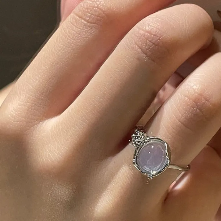 Adjustable Princess Heart Rings
