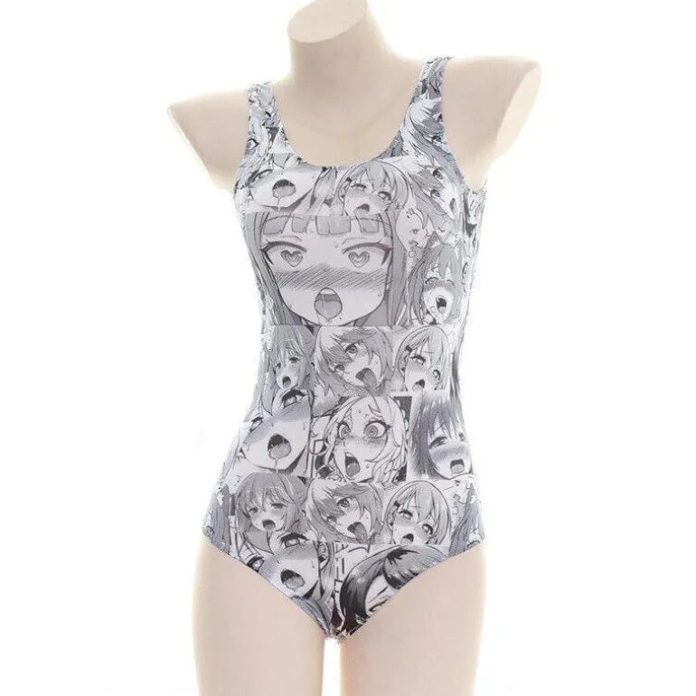 Ahegao Bodysuit
