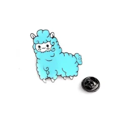 Alpaca Enamel Pin Set
