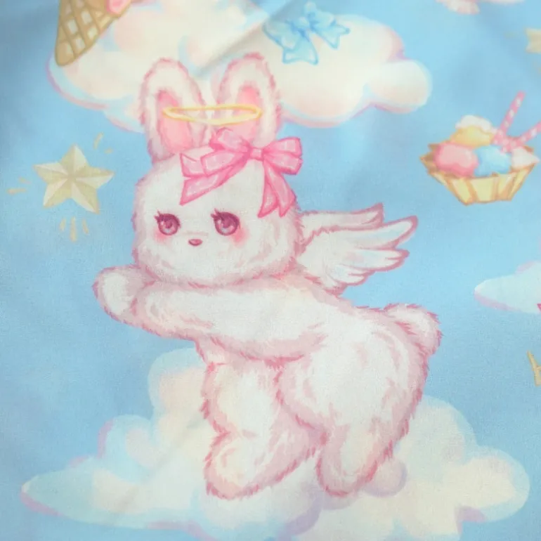 Angel Bunny Button-Up