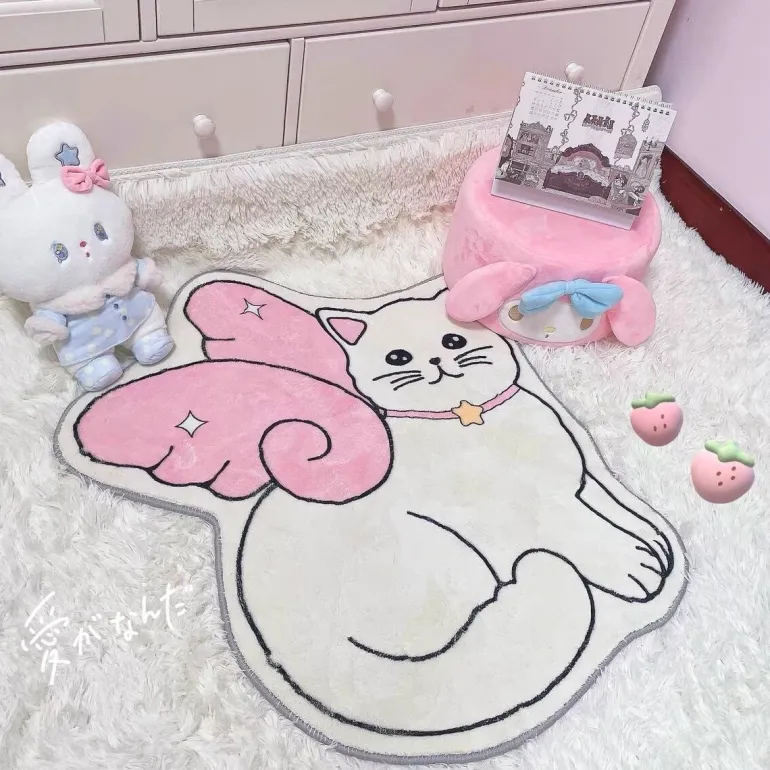 Angel Cat Floor Mat