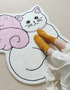 Angel Cat Floor Mat