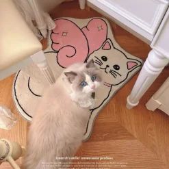 Angel Cat Floor Mat