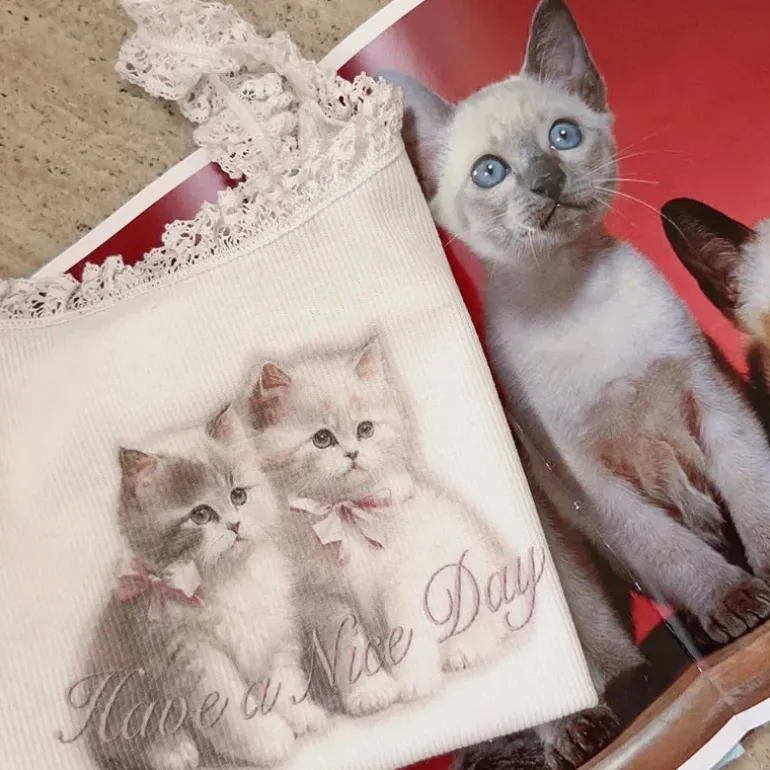 Angelic Kitten Tank