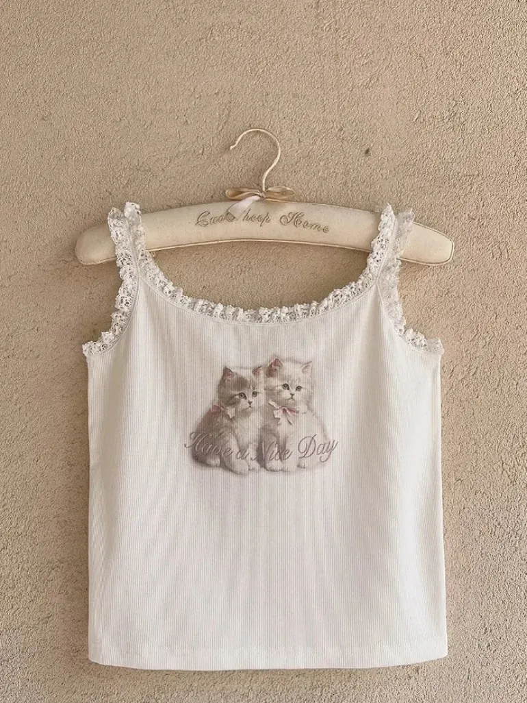 Angelic Kitten Tank
