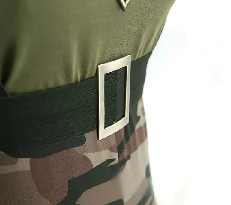 Army Babe Onesie & Lingerie Set