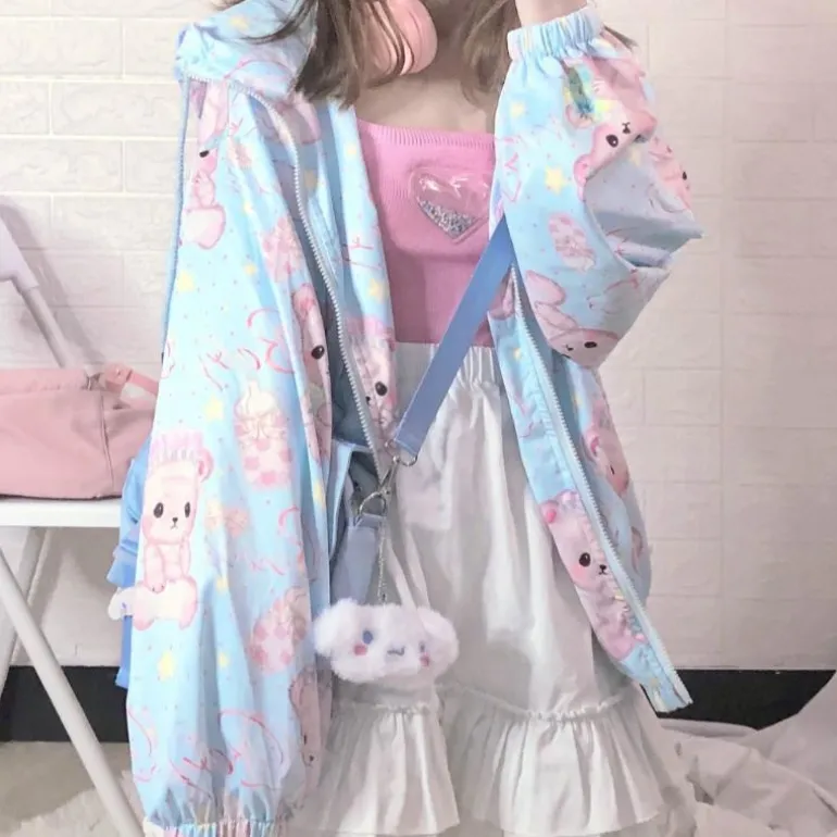 Baby Angel Bear Windbreaker