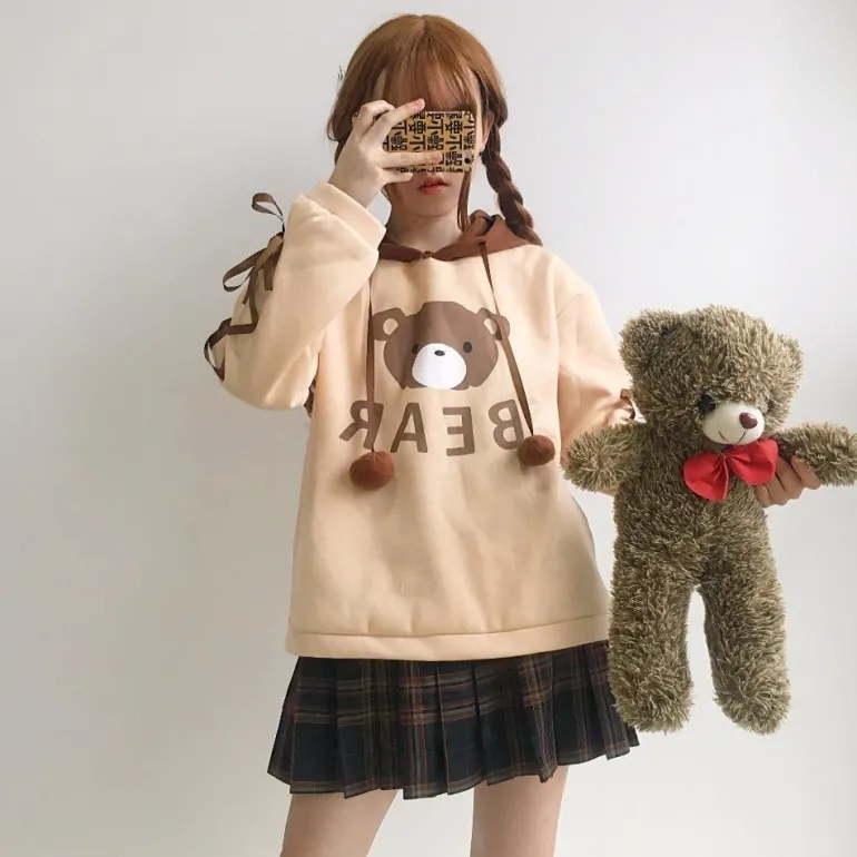 Baby Bear Corset Hoodie