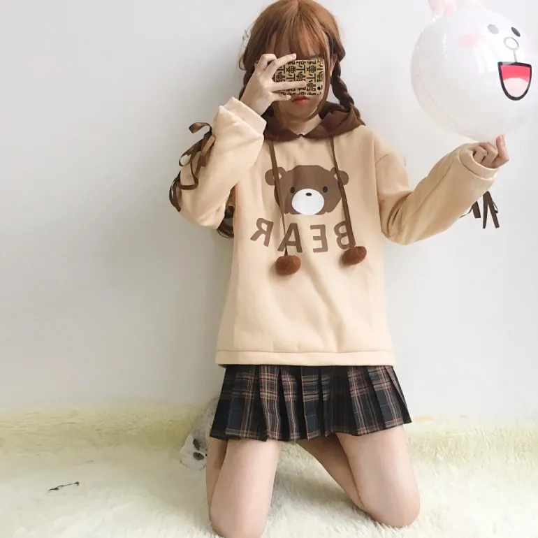 Baby Bear Corset Hoodie