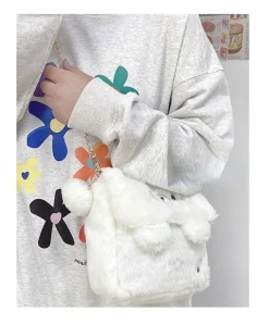 Baby Bear Fur Handbag