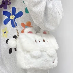 Baby Bear Fur Handbag