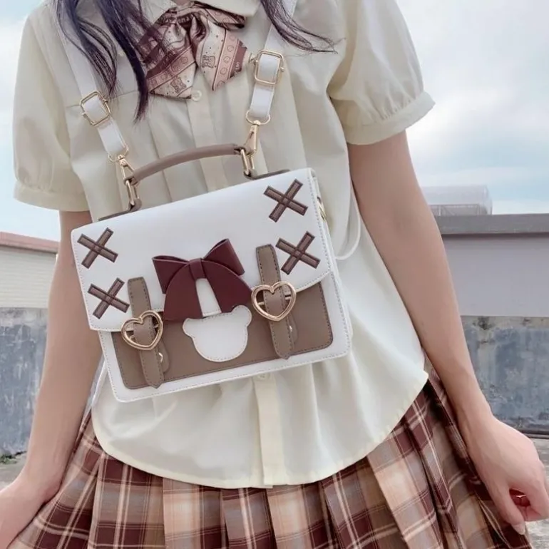 Baby Bear Pastel Goth Handbag