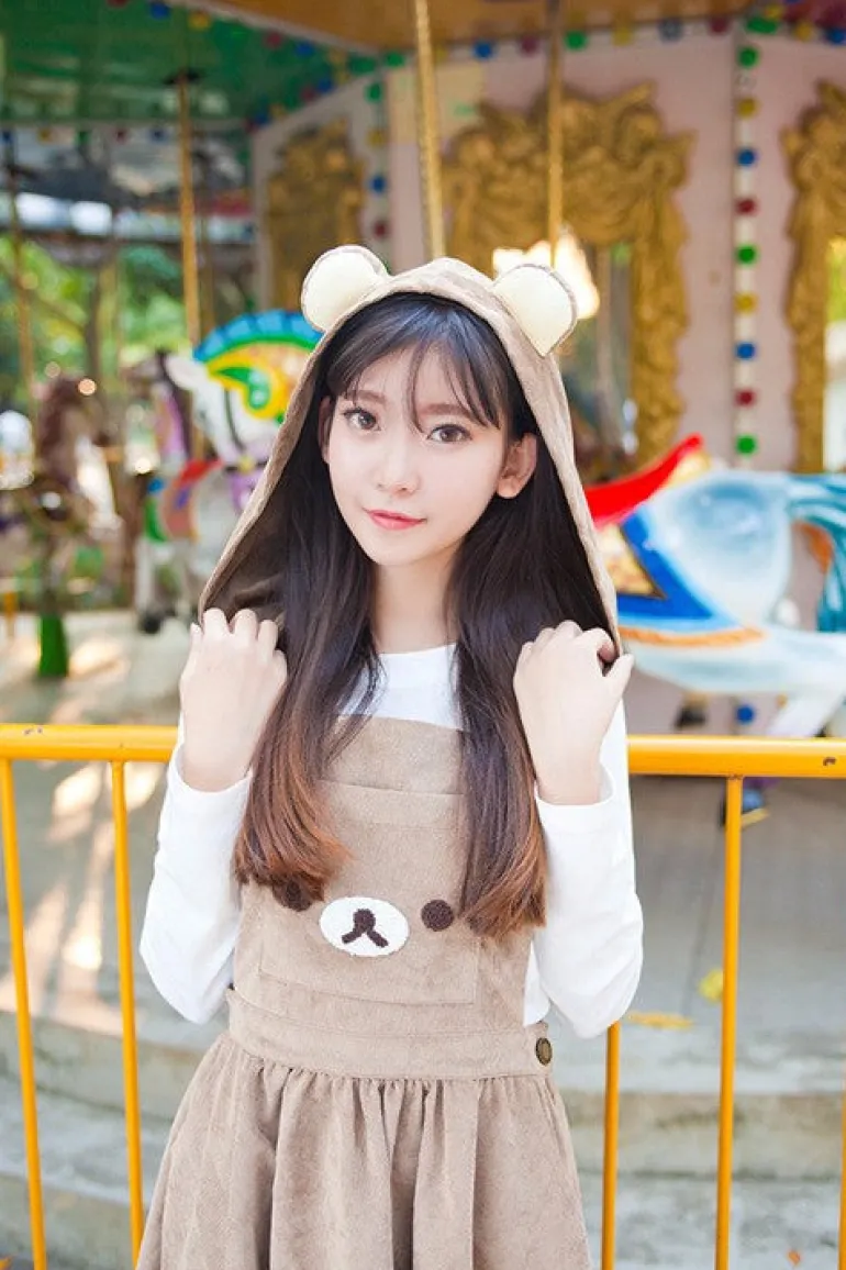 Baby Bear Romper Dress