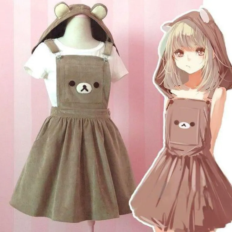 Baby Bear Romper Dress