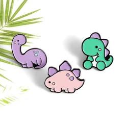 Baby Dino Enamel Pins