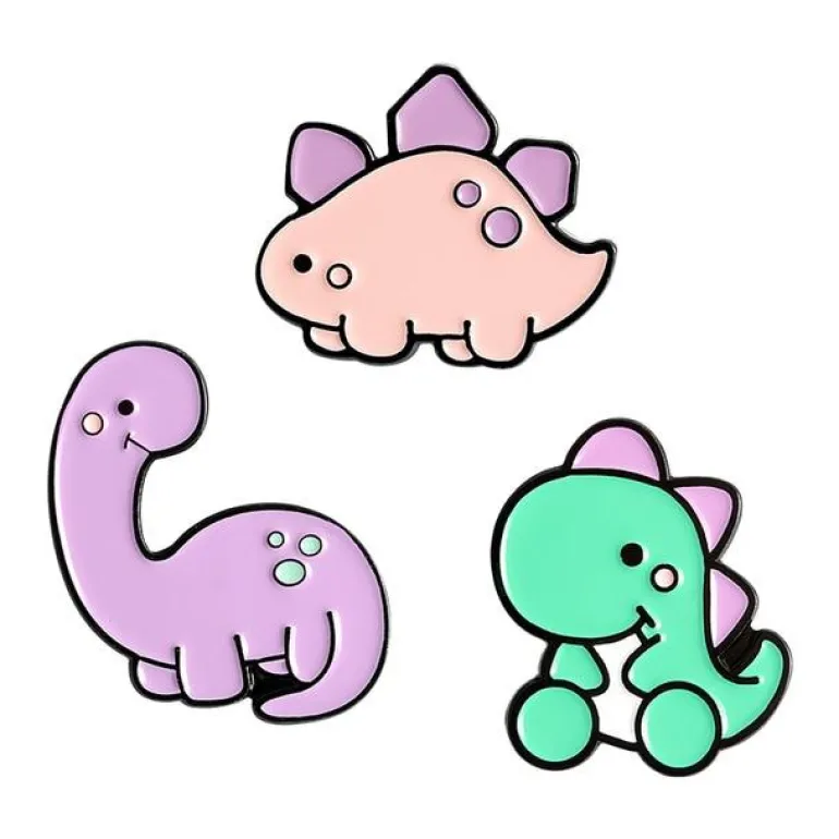 Baby Dino Enamel Pins