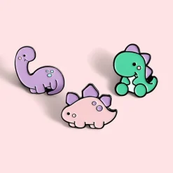 Baby Dino Enamel Pins