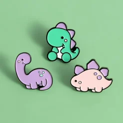 Baby Dino Enamel Pins