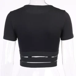 Baby Girl Suspender Crop Top