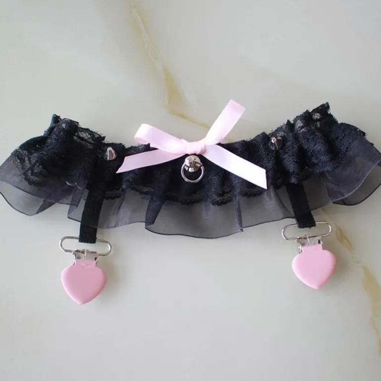 Babydoll Ruffle Garter Belt