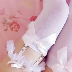 Babydoll Ruffle Garter Belt