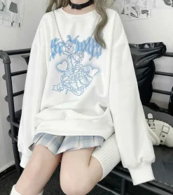 Bad Girl White Sweater