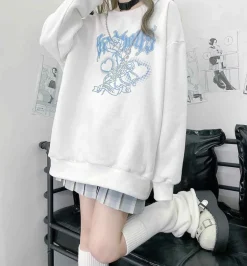 Bad Girl White Sweater