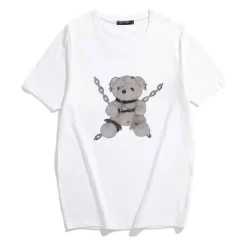 Baddie Chained Bear Tee