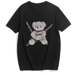 Baddie Chained Bear Tee
