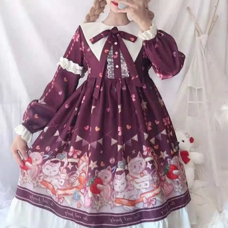 Bakery Kitten Dress