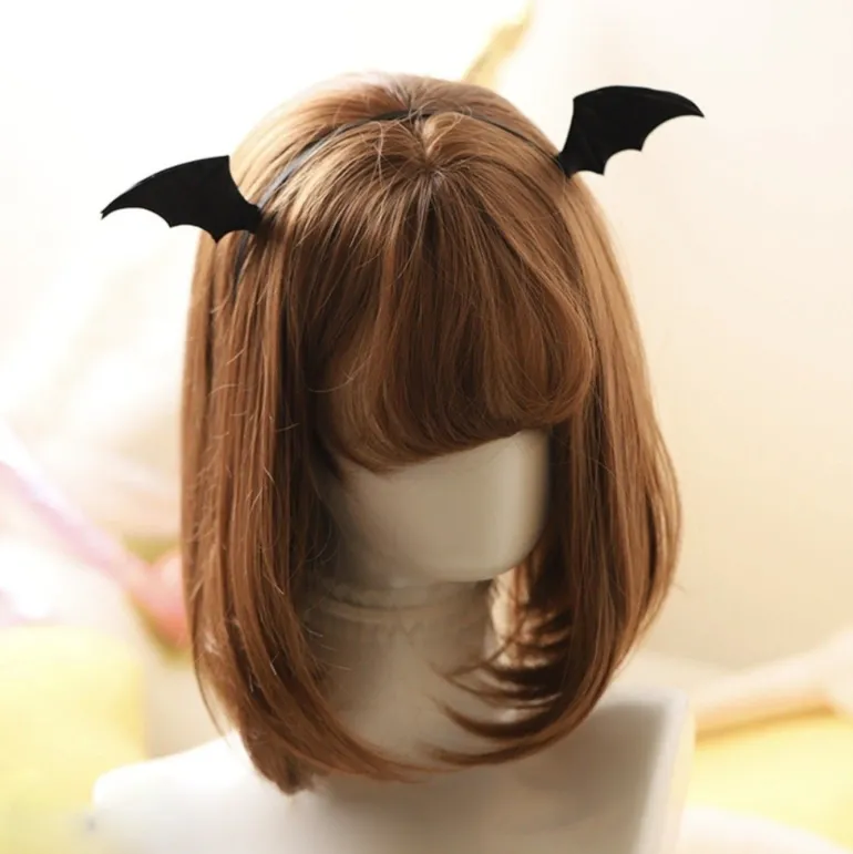 Bat Wing Headband & Clips