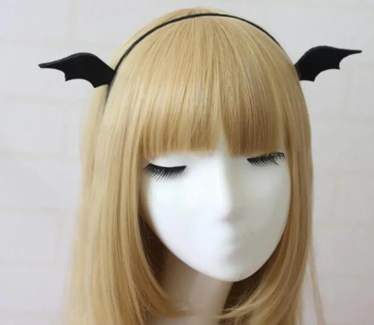 Bat Wing Headband & Clips