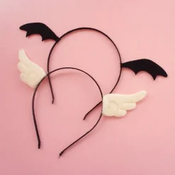 Bat Wing Headband & Clips