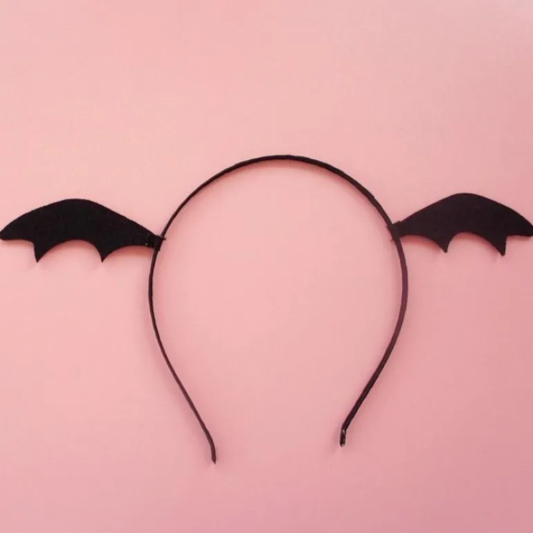 Bat Wing Headband & Clips