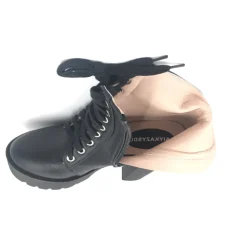 Belted Combat Boots