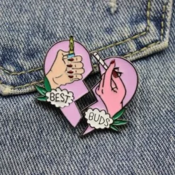 Best Buds Enamel Pin