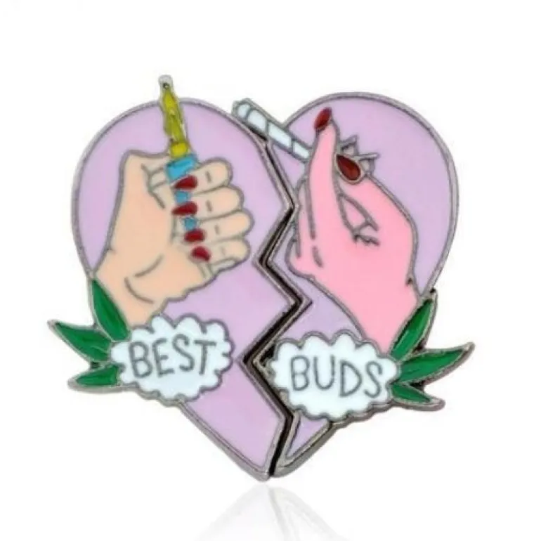 Best Buds Enamel Pin