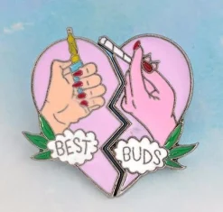 Best Buds Enamel Pin