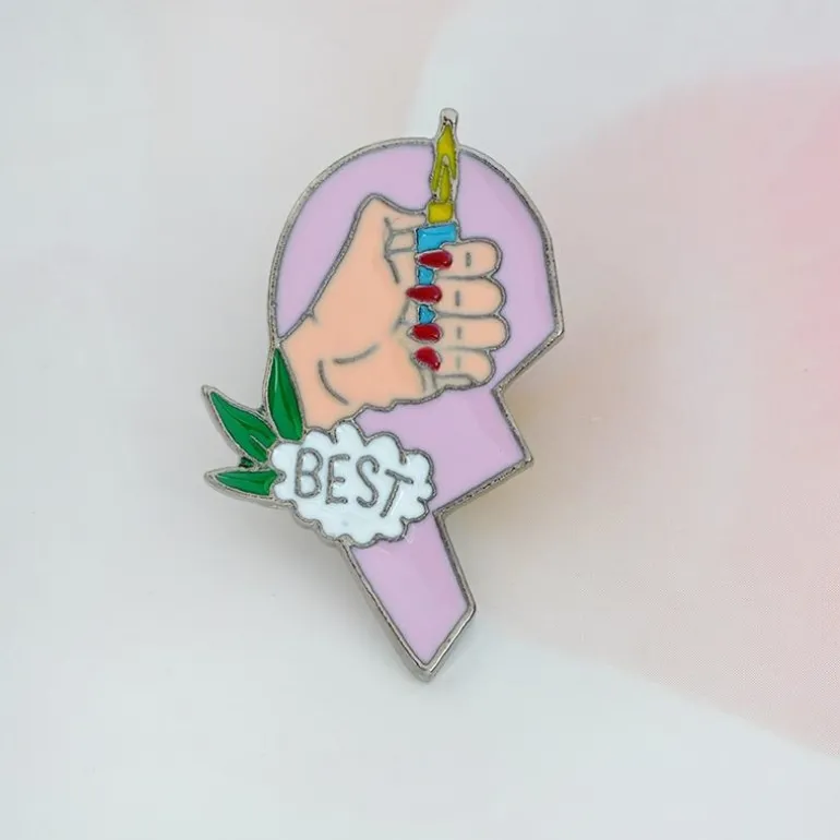 Best Buds Enamel Pin