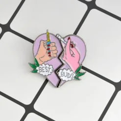 Best Buds Enamel Pin