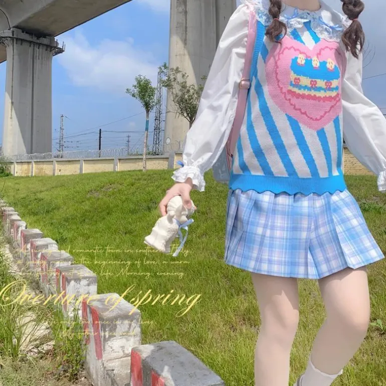 Birthday Cake Knit Vest