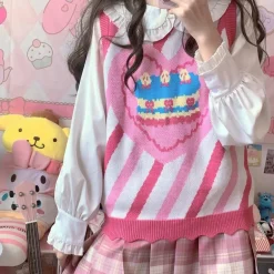 Birthday Cake Knit Vest