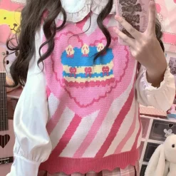 Birthday Cake Knit Vest