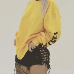 Black Corset Shorts