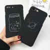 Black Space Phone Cases