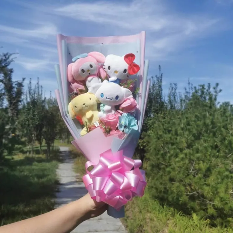 Blooming Plush Bouquet