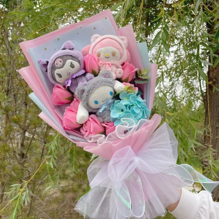 Blooming Plush Bouquet