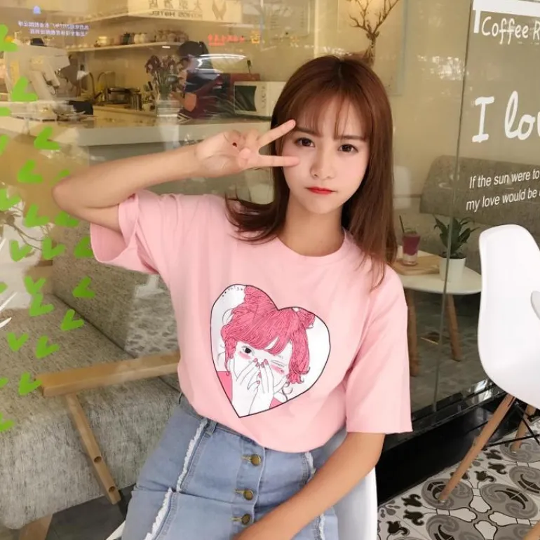 Blushy Girl Tee