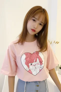 Blushy Girl Tee