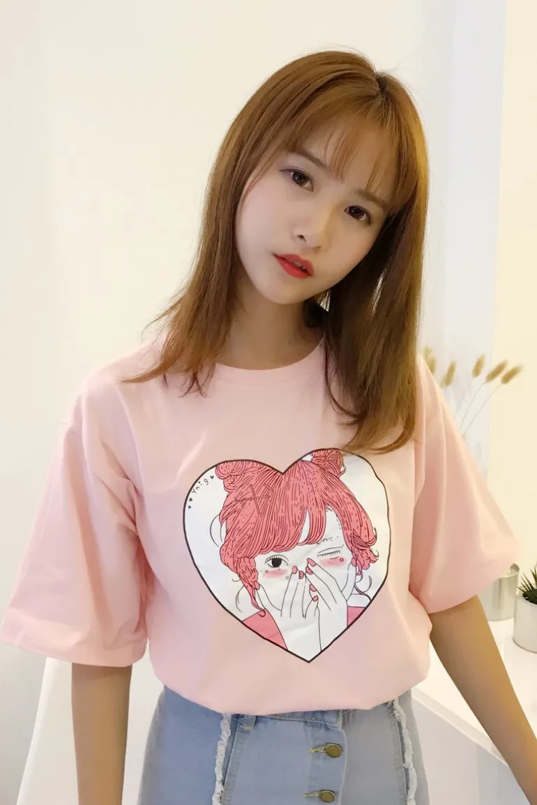 Blushy Girl Tee